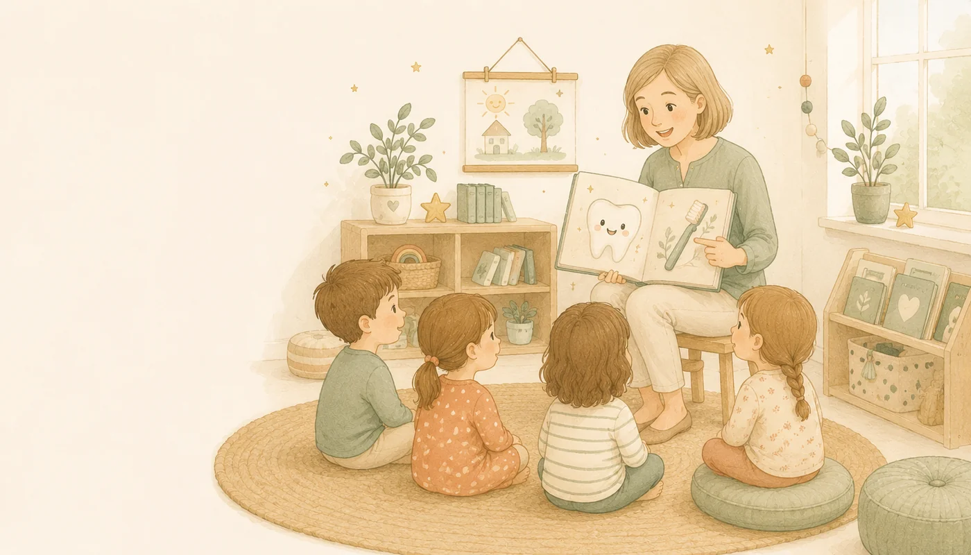Enseignante avec enfants en classe