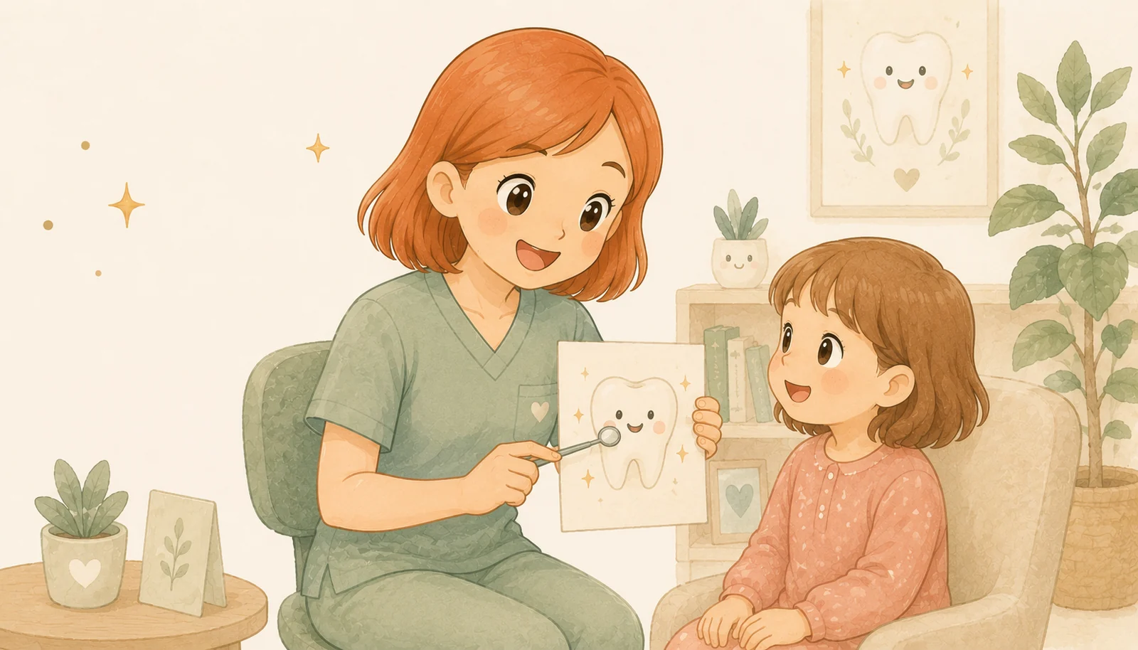 Dr Prémo en consultation avec un enfant